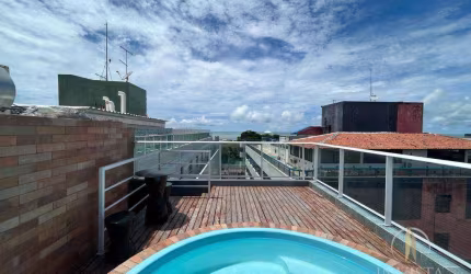 Apartamento Duplex com 2 dormitórios à venda, 77 m² por R$ 950.000,00 - Tambaú - João Pessoa/PB