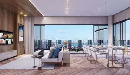 Apartamento com 3 dormitórios à venda, 125 m² por R$ 1.330.348 - Jardim Oceania - João Pessoa/PB