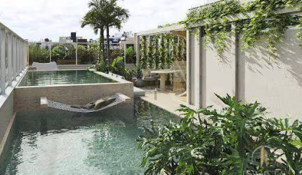 Apartamento com 2 dormitórios à venda, 59 m² por R$ 739.000,00 - Intermares - Cabedelo/PB