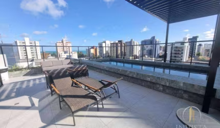Studio com 1 dormitório para alugar, 22 m² por R$ 2.200,01/mês - Intermares - Cabedelo/PB