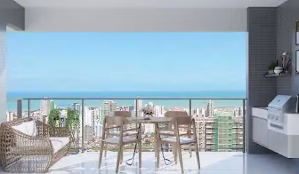 Apartamento com 2 dormitórios à venda, 61 m² por R$ 635.011,00 - João Agripino - João Pessoa/PB