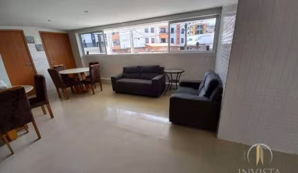 Apartamento com 1 dormitório para alugar, 30 m² por R$ 2.200,01/mês - Bessa - João Pessoa/PB