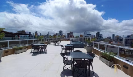Apartamento com 1 dormitório para alugar, 29 m² por R$ 2.400,01/mês - Bessa - João Pessoa/PB