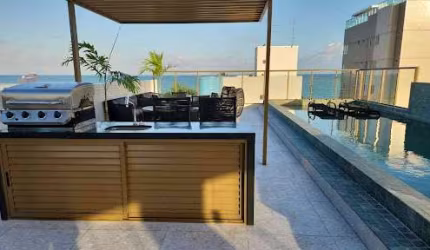 Flat com 1 dormitório à venda, 23 m² por R$ 285.000,00 - Camboinha - Cabedelo/PB