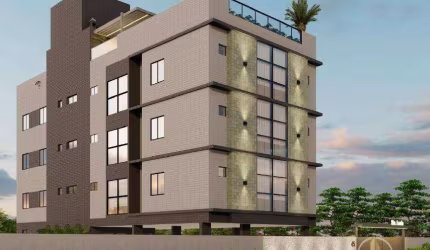 Apartamento com 2 dormitórios à venda, 48 m² por R$ 354.000,00 - Aeroclube - João Pessoa/PB