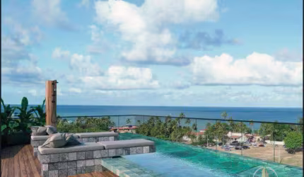 Studio com 1 dormitório à venda, 23 m² por R$ 220.000,00 - Ponta de Campina - Cabedelo/PB