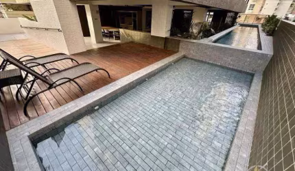 Flat com 1 dormitório para alugar, 35 m² por R$ 3.500/mês - Tambaú - João Pessoa/PB
