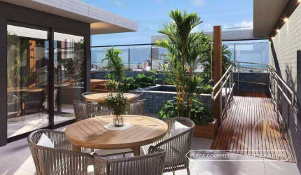 Apartamento com 3 dormitórios à venda, 53 m² por R$ 523.518,32 - Intermares - Cabedelo/PB