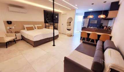 Flat com 1 dormitório à venda, 37 m² por R$ 570.000,00 - Cabo Branco - João Pessoa/PB