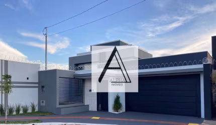 Casa com 3 dormitórios à venda, 161 m² por R$ 749.000,00 - Portal do Panamá - Campo Grande/MS