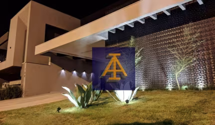 CASA TERREA COM 3 SUITES NO ALPHAVILLE 3