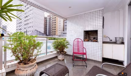 Apartamento com 3 quartos e sacada gourmet, próximo ao Pantanal Shopping