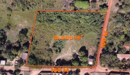 Terreno com 10.000 m² de área, próximo ao Belvedere II