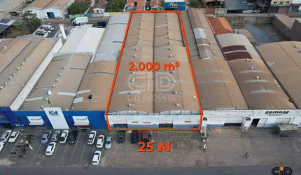 Galpão com 2.000m² próximo ao Sinuelo - Várzea Grande