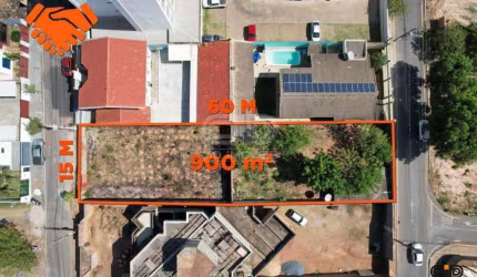 Terreno com 900m² no bairro Jardim Aclimação