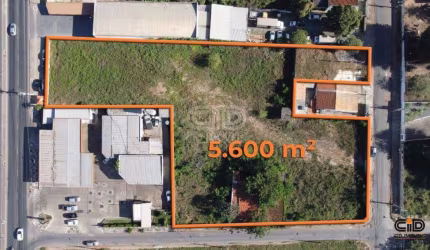 Terreno com 5.600 m² para incorporação na Av. Fernando Correa