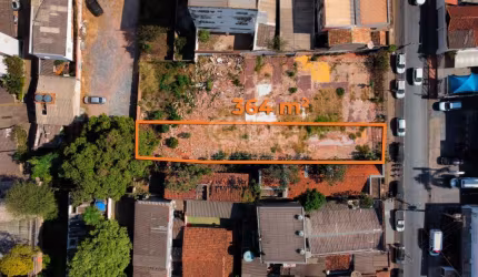 Terreno com 364 m² no Centro Sul