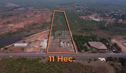 Área com 11 hectares na Rodovia Emanuel Pinheiro
