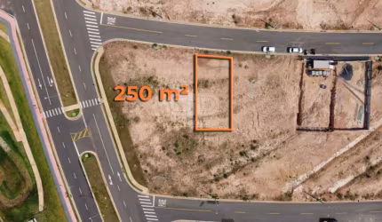 Terreno com aproximadamente 250m² no Brisas Condomínio Horizontal