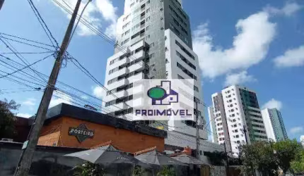 Apartamento com 1 dormitório para alugar, 35 m² por R$ 2.420,00/mês - Boa Viagem - Recife/PE