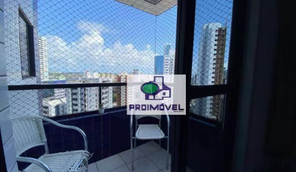 Apartamento com 3 dormitórios à venda, 66 m² por R$ 440.000,00 - Boa Viagem - Recife/PE