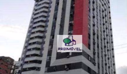 Flat com 1 dormitório para alugar, 35 m² por R$ 2.600,00/mês - Candeias - Jaboatão dos Guararapes/PE