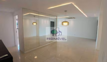 Apartamento com 3 dormitórios para alugar, 125 m² por R$ 6.300,00/mês - Boa Viagem - Recife/PE
