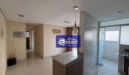 Apartamento com 2 dormitórios para alugar, 50 m² por R$ 2.626,00/mês - Vila Augusta - Guarulhos/SP