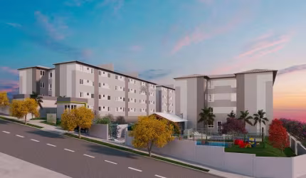 EXCELENTE APARTAMENTO 02 QUARTOS NPO NACIONAL EM CONTAGEM