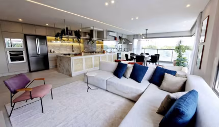 Confortável apartamento tipo para venda com 3 quartos, sendo 3 suítes, 131m²
