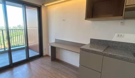 Versátil studio para venda com 1 quarto, 27m²