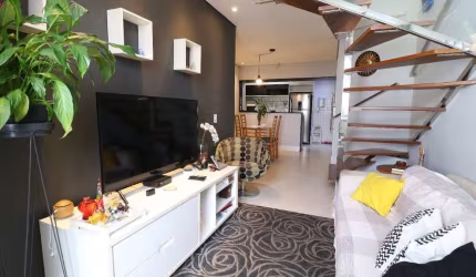 Versátil cobertura para venda com 3 quartos, sendo 1 suíte, 180m²