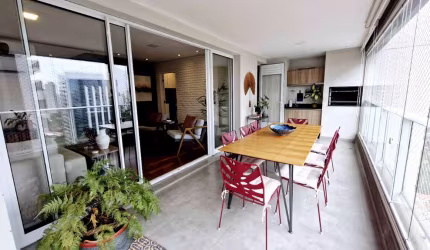 Aconchegante apartamento tipo para venda com 3 quartos, sendo 3 suítes, 134m²
