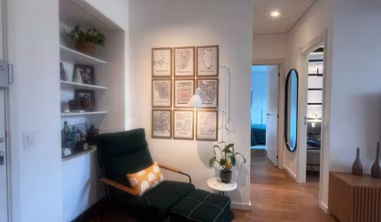 Aconchegante apartamento tipo para venda com 2 quartos, sendo 1 suíte, 72m²