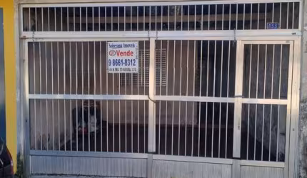 VENDO CASA COM DOIS QUARTOS E EDÍCULA NO BAIRRO JD. SANTA CRUZ!