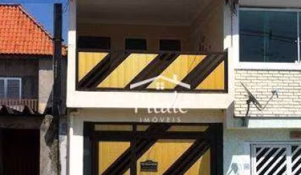 Sobrado com 2 dormitórios à venda, 100 m² por R$ 484.000 - Jardim Pedro Gonçalves - Taboão da Serra/SP
