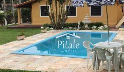 Chácara com 4 dormitórios à venda, 1680 m² por R$ 1.021.276,00 - Parque dos Jacarandás - Arujá/SP