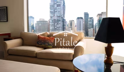 Apartamento com 1 dormitório para alugar, 38 m² por R$ 5.501,00/mês - Vila Olímpia - São Paulo/SP