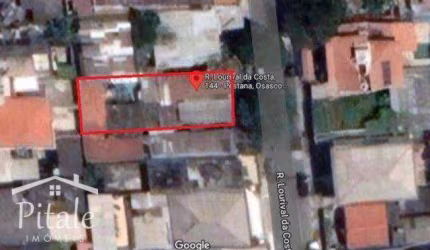 Terreno à venda, 300 m² por R$ 580.000,00 - Pestana - Osasco/SP