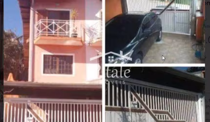 Sobrado com 3 dormitórios à venda, 120 m² por R$ 555.000,00 - Jardim Rio das Pedras - Cotia/SP