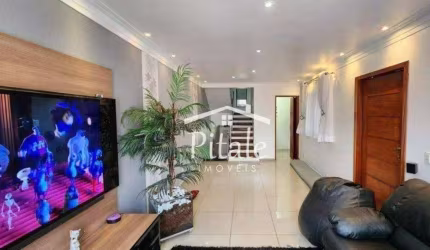 Sobrado com 3 dormitórios à venda, 144 m² por R$ 980.000,00 - Jardim Rio das Pedras - Cotia/SP