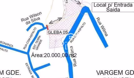 Área à venda, 20000 m² por R$ 770.000,00 - Centro (Vargem Grande Paulista) - Vargem Grande Paulista/SP