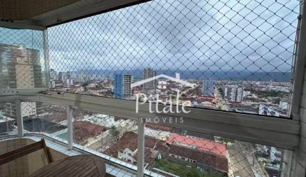 Apartamento com 1 dormitório à venda, 46 m² por R$ 350.000 - Vila Caiçara - Praia Grande/SP