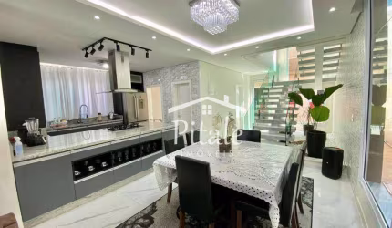 Sobrado com 3 dormitórios à venda, 250 m² por R$ 1.100.000,00 - Chácara Roselândia - Cotia/SP