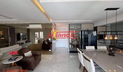 Apartamento com 3 dormitórios para alugar, 145 m² por R$ 15.150,00/mês - Vila Lanzara - Guarulhos/SP