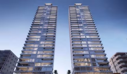 Apartamento com 3 dormitórios à venda sendo 3 suítes, 140 m² por - R$ 3.500.000,00 - Meia Praia - Itapema/SC