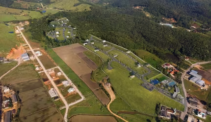 Terreno em condomínio fechado à venda na Rua Benjamin Dagnoni, Itaipava, Itajaí, 200 m2 por R$ 369.000