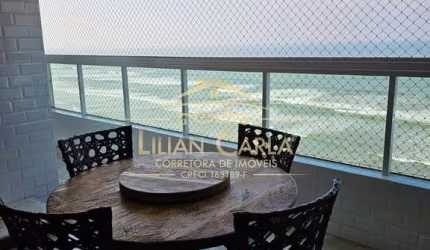Residencial Splendour - Apartamento Alto Padrão à venda em Mongaguá com 3 dorm, 1 suíte, sacada de frente para o mar por R$ 1.200.000,00