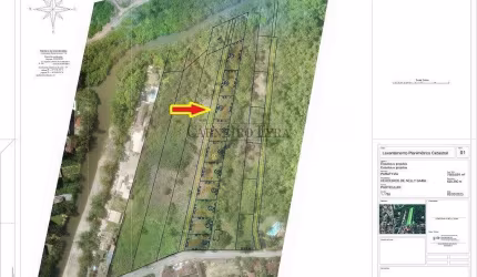 Lindo terreno à venda, 647 m² por R$ 500.000 - Caborê - Paraty/RJ