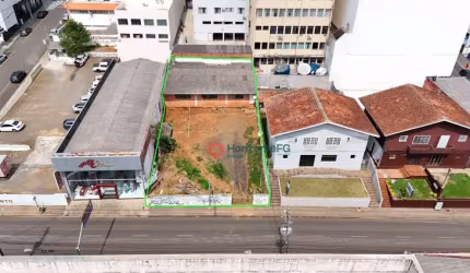 Terreno à venda, 608,60 m² por R$ 4.200.000 - Centro - Guarapuava/PR